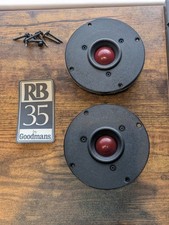 2x Goodmans RB 35 Tweeters -