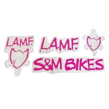 S&M LAMF Frame Decal Set BMX