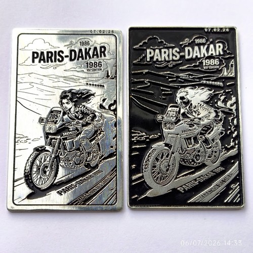 Rally tribute alloy badge - tribute,