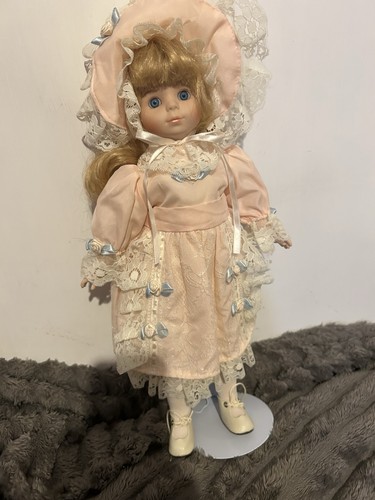 Porcelain doll - porcelain,