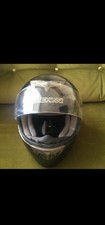 Duchinni Black Full Face Motorcycle Helmet Size M with Visor
