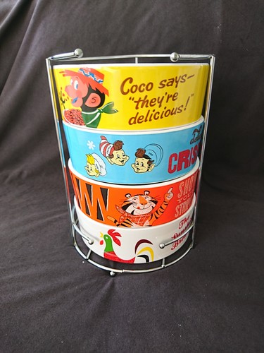 Kellogg ceramic set 4 - kellogg's, of