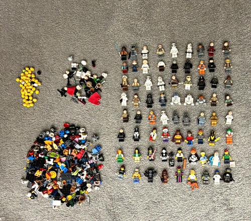 Lego mixed minifigure lot star - lot,