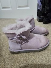 Purple Suede Ugg Boots - Lilac