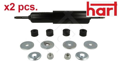 Pcs front shock - x2,