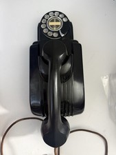 Vintage rotary wall telephone - vintage,