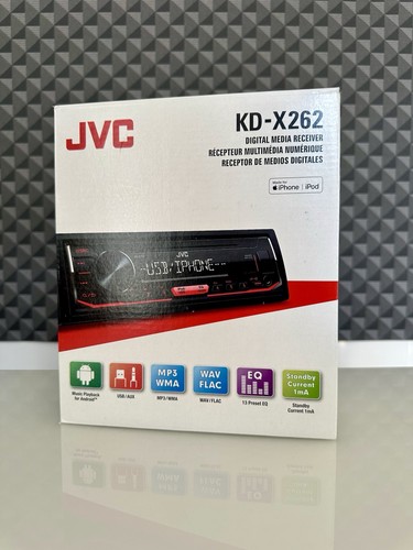 Jvc x262 single - kd-x262, din