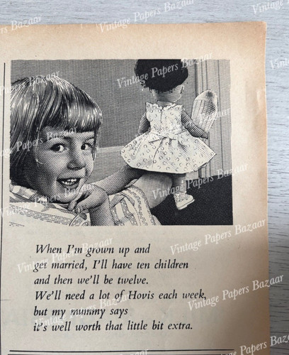 Hovis bread girl - hovis, 1950s