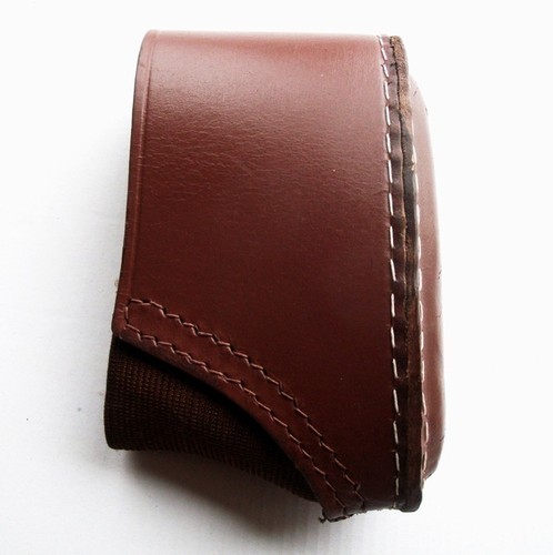 Leather recoil pad for - for, shotgun