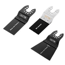 Saxton 3 Blade Mix A for Worx Sonicrafter Hyperlock Oscillating Multitool