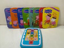 Peppa Pig  Electronic Me Reader Jr and 8 Look and Find Sound Book Library