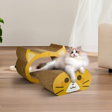 Cat House Scratching Cardboard