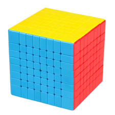 MOYU Speedcube Meilong Magic Cube Stickerless 4X4 5X5 6X6 7X7 8X8 Speed Puzzle C
