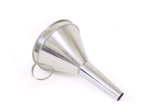 Metal funnel with - metal,