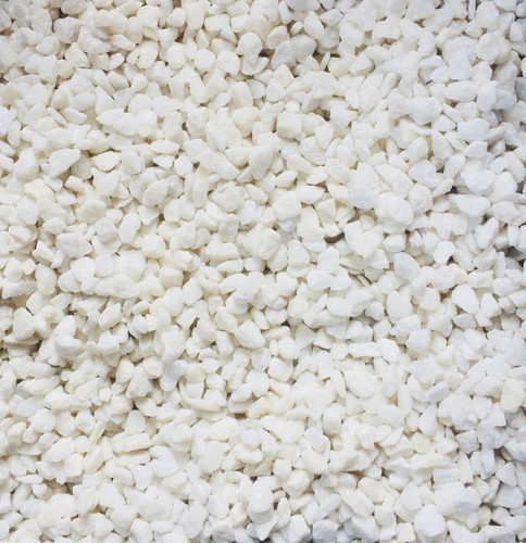 White decorative stones - white,