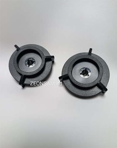 Pair plastic nab - plastic, hub