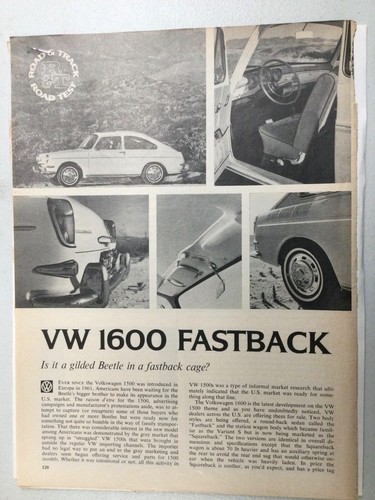 Volksrt vintage road test - vintage,
