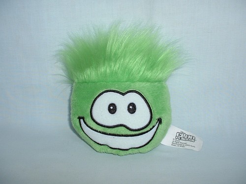 Club penguin green puffle - club,