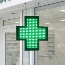Led med cross sign - med,