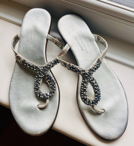 Silver small wedge - silver,