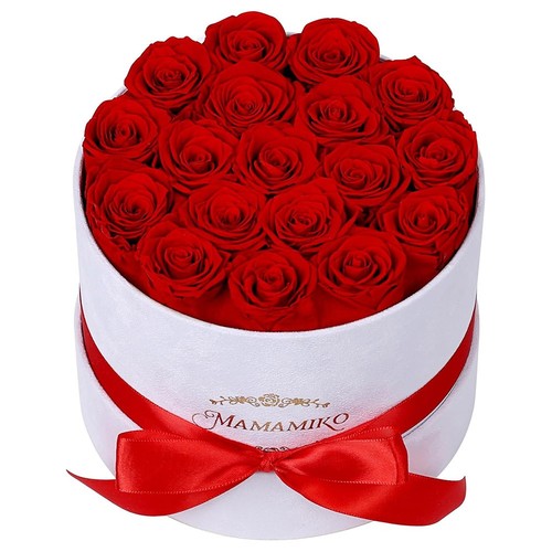 Preserved roses suede - 18,