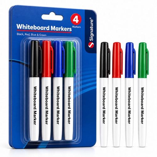 4pk whiteboard dry wipe - 4pk,