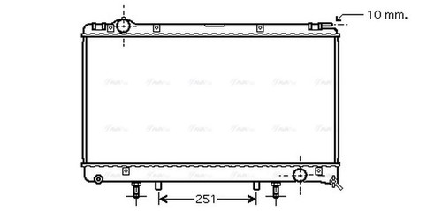 Ava coolant radiator - coolant,