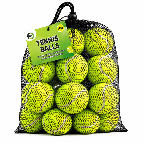 Tennis balls pack mesh - 12/,