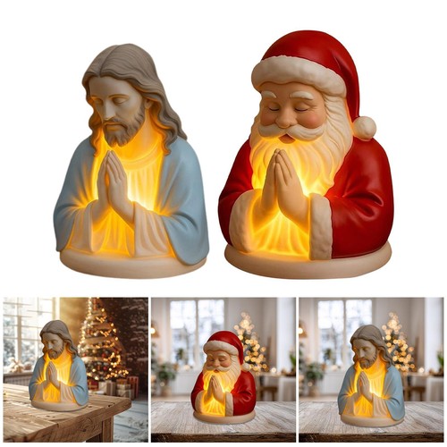 Christmas praying night - praying,