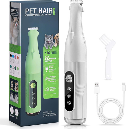 Pet hair dog paw trimmer - hair,