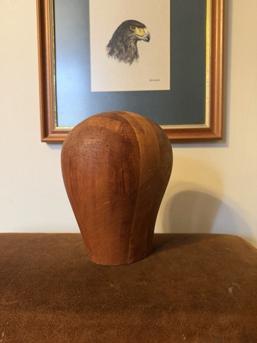 Antique hat wig display stand - hat,