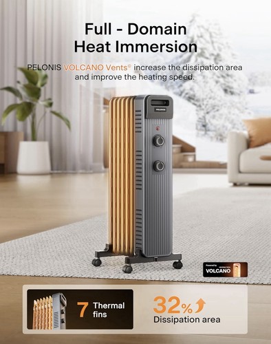 Pelonis oil filled radiator - pelonis,