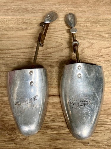 Two vintage metal - , shoe
