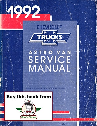 1992 chevrolet astro van - chevrolet, (m/l)