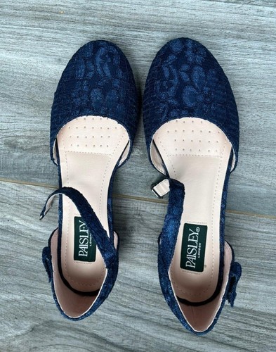 Girls paisley kamellia navy - girls,