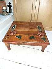 VINTAGE INDIAN SOLID WOOD