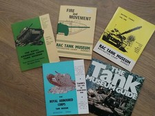 Tank Museum Vintage Booklets x