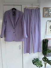 Zara lilac trouser & blazer