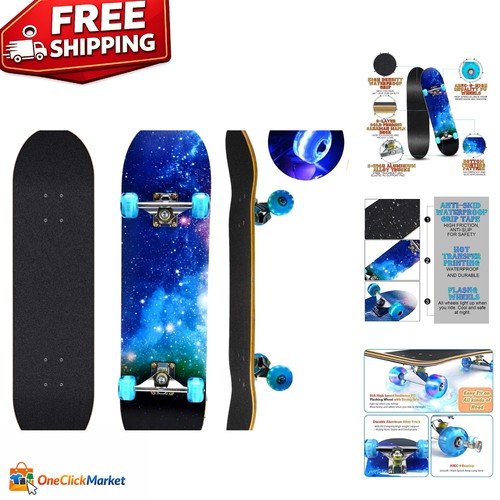 Lightweight maple skateboard - maple,