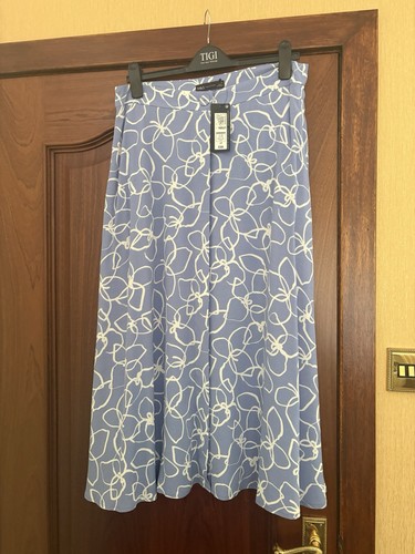 Ladies new skirt blue - skirt, pattern