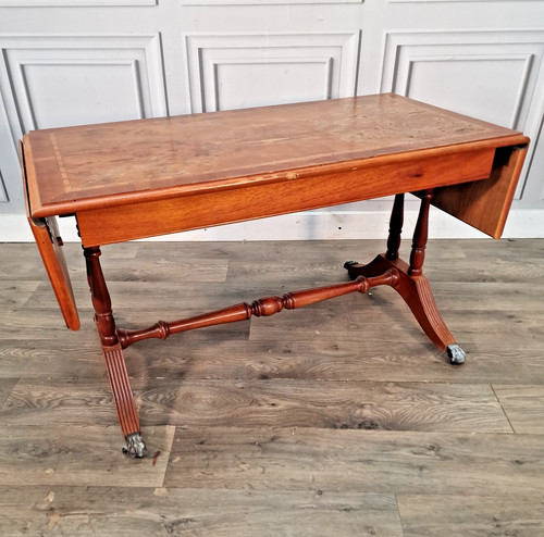 Antique style sofa table - antique,