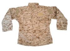 US Navy NWU Type II AOR1 Desert Camouflage Combat Jacket - Large Regular