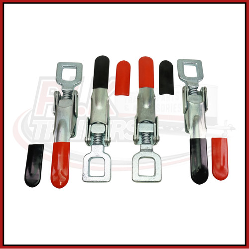 Bed ramp skid latch over - x,
