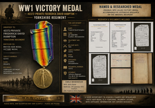 Ww1 victory medal - ww1, 42372