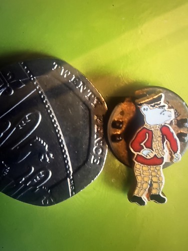 Rupert bear police pin - police, badges