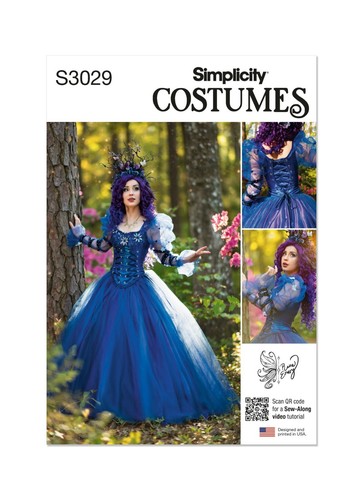Simplicity 3029 ball gown - simplicity,