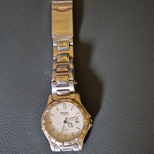 Sekonda silver tone analogue - sekonda,