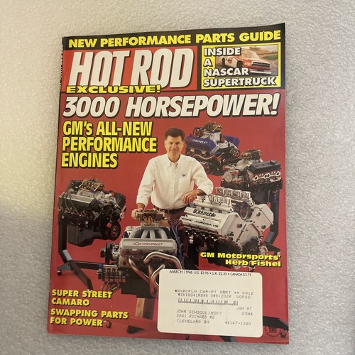 Hot rod magazine march - rod,