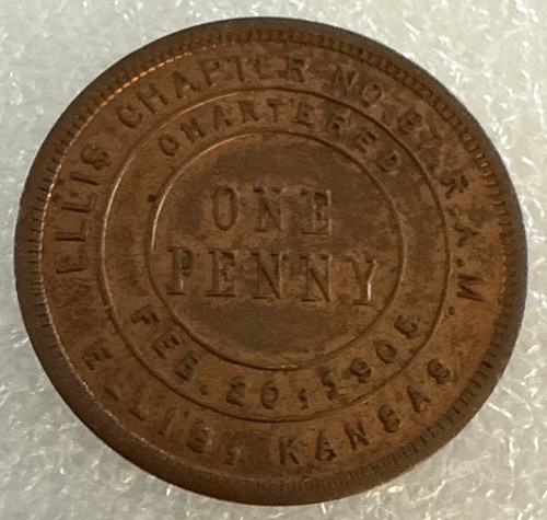 American masonic token coin - american,