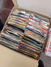 JOB LOT  25kg in WEIGHT - 7" Singles Vinyl Records All Genres